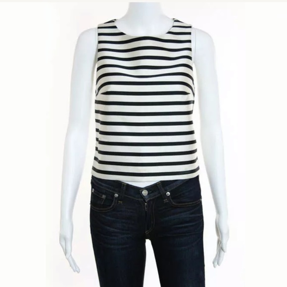 Topshop striped navy crop top seen on beyonce! - Picture 3 of 7